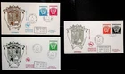 French Southern & Antarctic Territory Sc 295-99 - 2002 FDC - ARMS