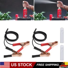 Universal Fuel Injector Flush Cleaner Adapter DIY Kit Car Nozzle Cleaning Tool