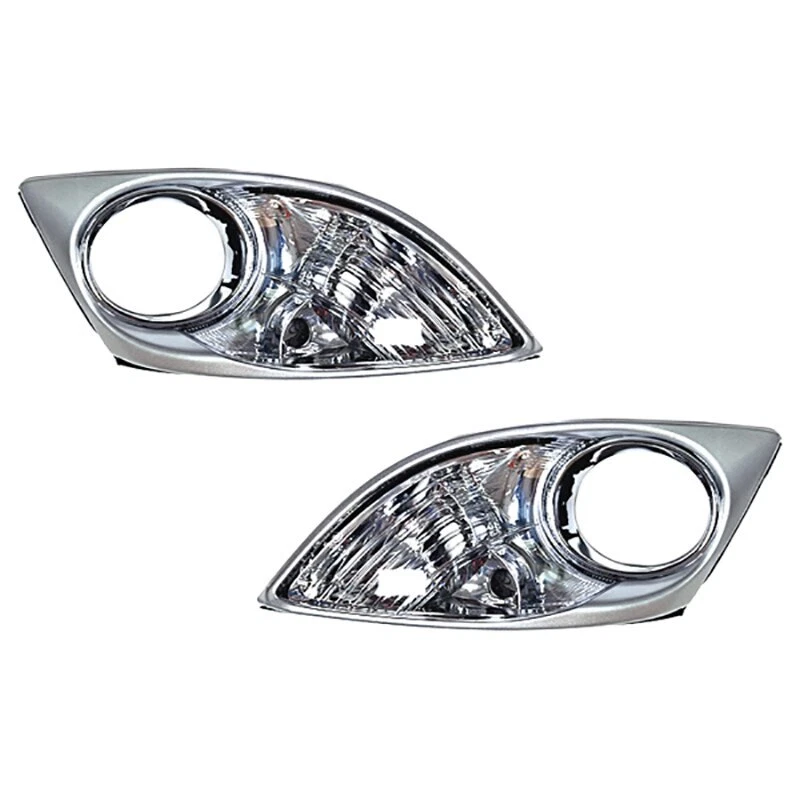 Para 2009-2011 Mazda CX7 CX-7 par para-choque dianteiro farol de neblina tampa lâmpada de neblina - Imagem 2 de 4