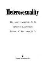 Heterosexuality - Hardcover By Masters, William H - VERY GOOD