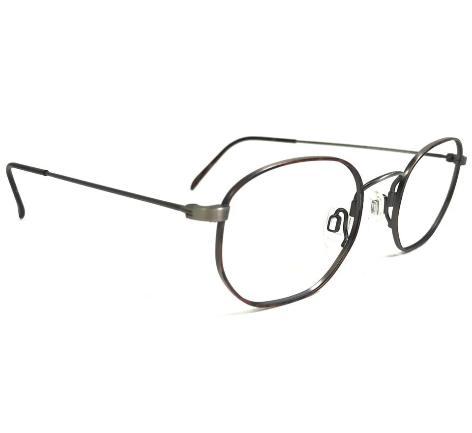 Monturas de gafas Flexon flexibles vintage 132 ámbar/estaño tortuga 48-20-140 Foto 2 de 4