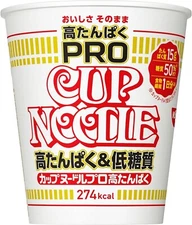 Nissin Cup Noodles PRO High Protein & Low Carbohydrate 74g x 12 cups