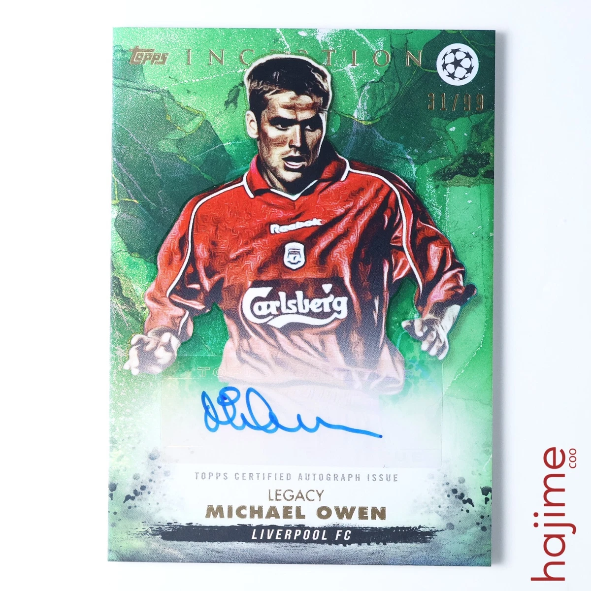 世界3枚限定！PANINI MICHAEL OWEN PSA AUTO10 Las mejores ofertas en