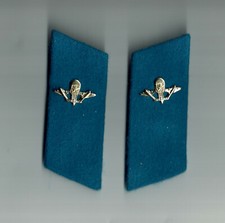 Sowjetunion: Kragenspiegel: Fallschirmj&auml;ger auf Blau