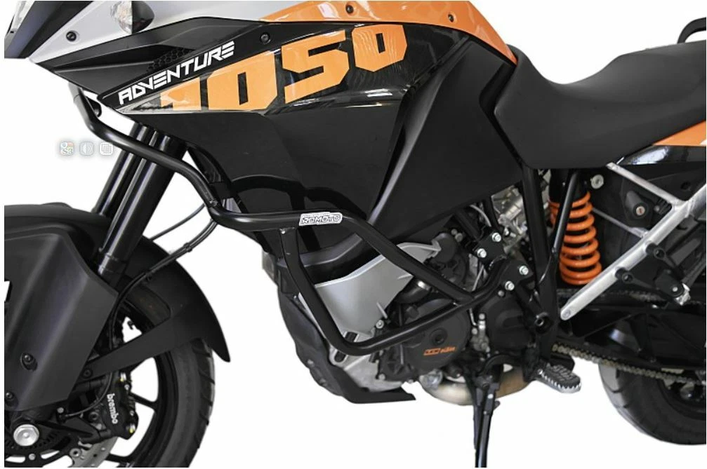 KTM 1050 1190 Adventure Crash BAR Black Motor Protection Frame