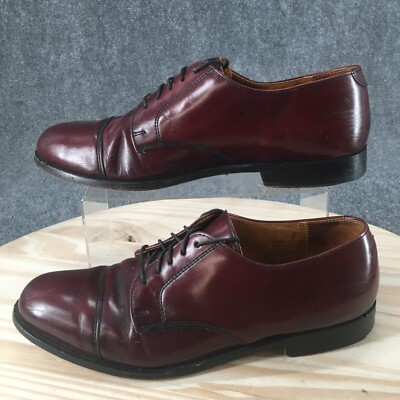 Cole Haan Dress Shoes Mens 11 D Caldwell Oxford Burgundy  display picture 3