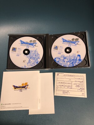 Dragon Quest VII 7 PlayStation 1 PS1 - Version Japonaise NTSC-J Complète Avec Carte Bonus