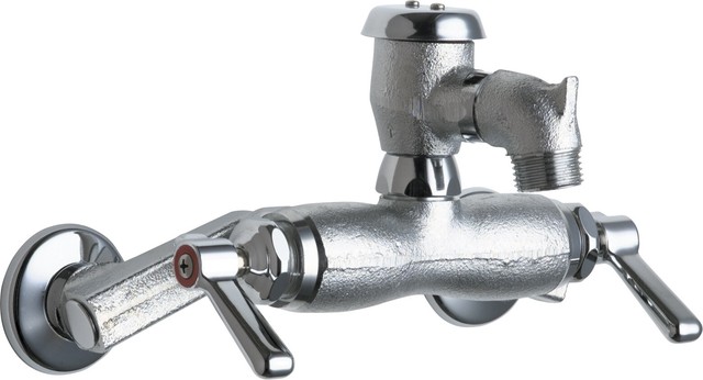 Chicago Faucets 305 Vbrrcf Wall Mount Service Sink Faucet With