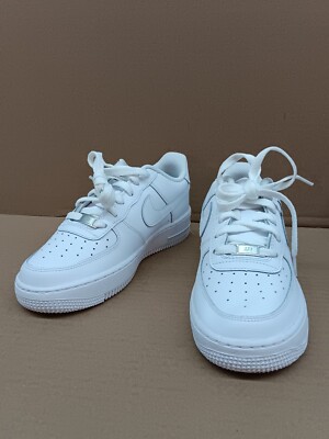 Nike Youth Air Force 1 LE GS Low Triple White FV5951-111 US 6.5Y