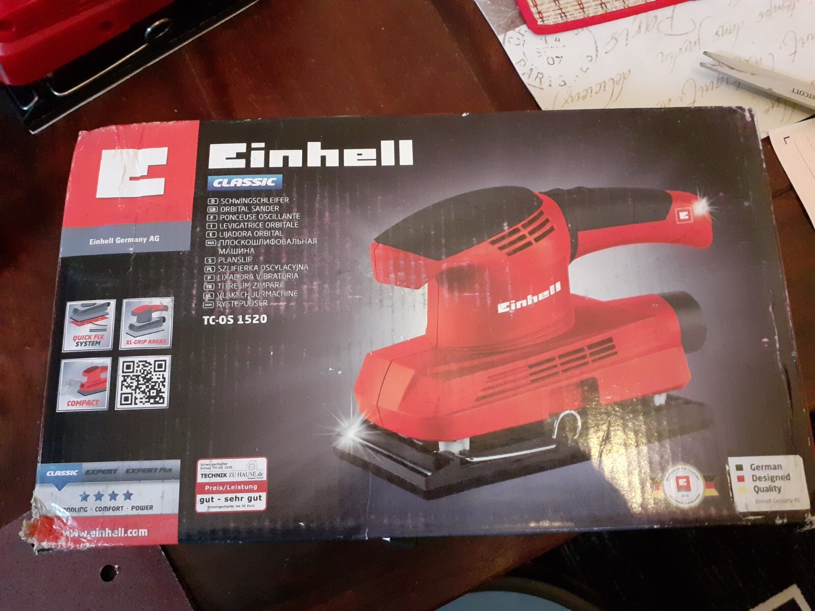 Amoladora Oscilante Einhell Tc-Os 1520 Amoladora 230V ¡Como Nueva!¡!