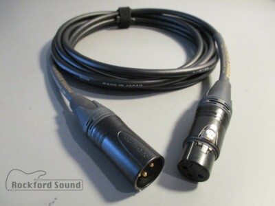 Canare L-2T2S | 15 FT | Gold Male XLR to Female XLR Microphone Cable