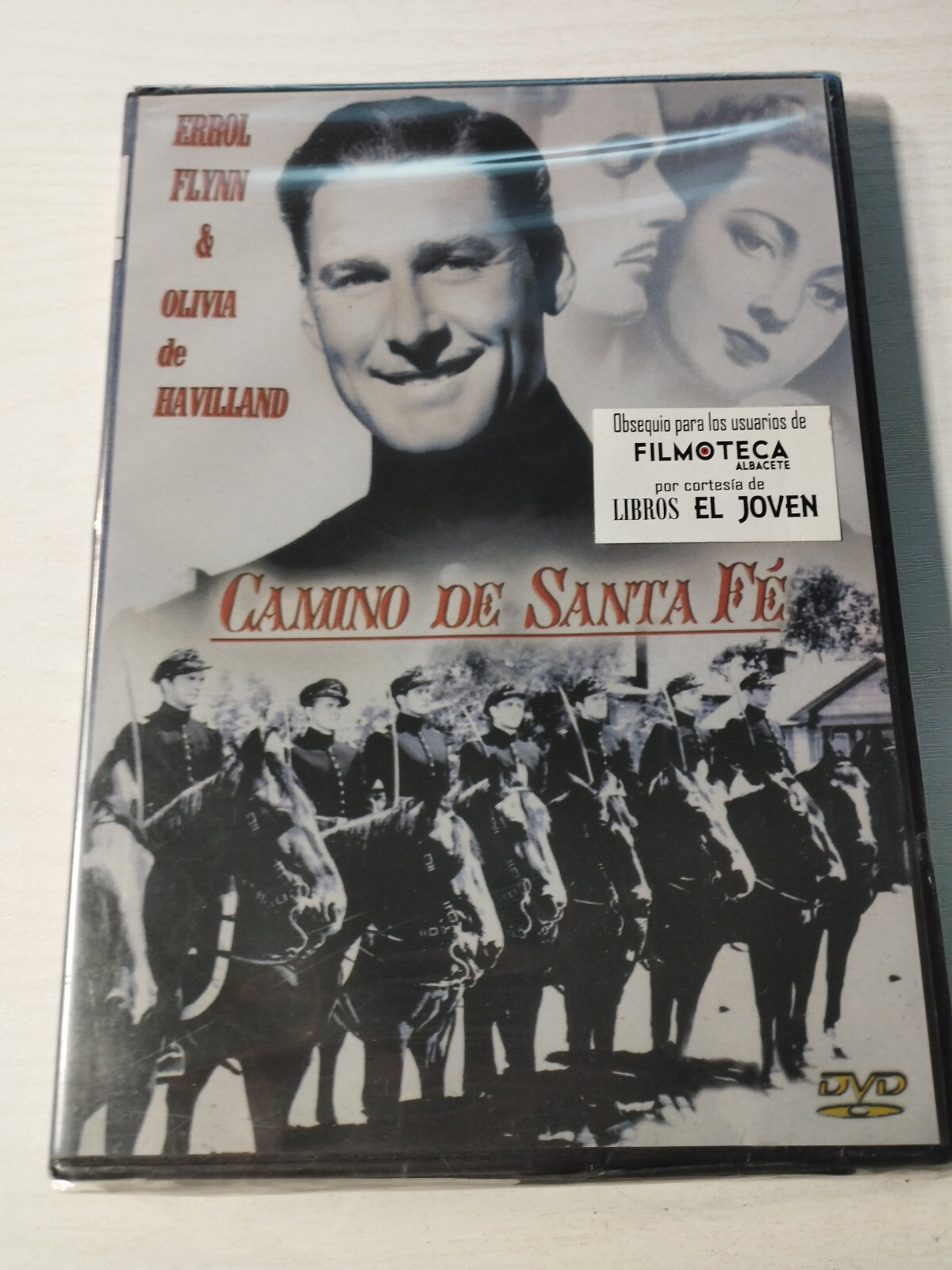 Camino De SANTA FE Errol Flynn Olivia De Havilland - DVD Español Rg All Nueva Am