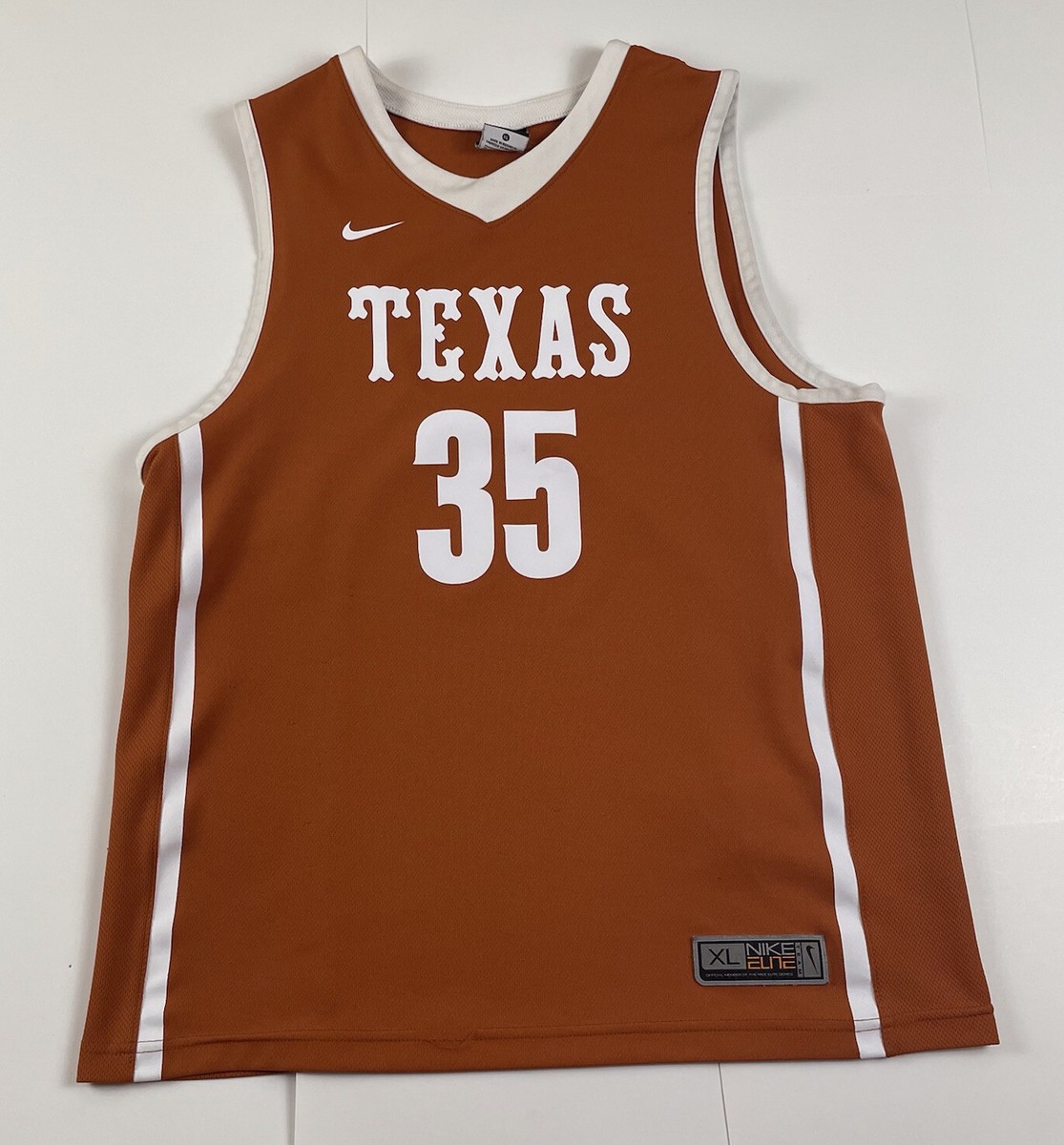 Vtg Nike Texas Longhorn Youth Kevin Durant #35 Jersey Size XL