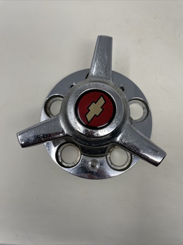 Chevy/GMC Truck RatRod Center Caps W/Spinner Metal 5 lug See Pics/read USA! - Picture 24 of 24