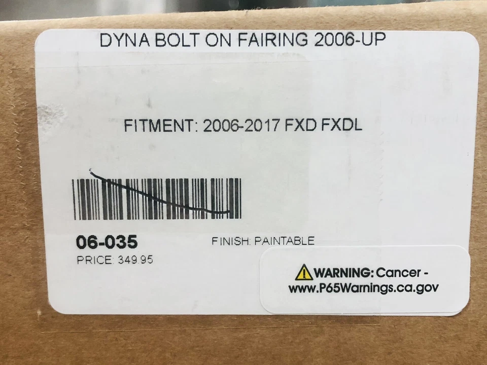 Carenado directo atornillable Arlen Ness 06-035 para modelos Harley Dyna 2006-17 Foto 3 de 3