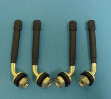 4 Brass Tubeless Tire Valve Stems 1967-1978 FWD Eldorado Toronado Car Wheel Rims