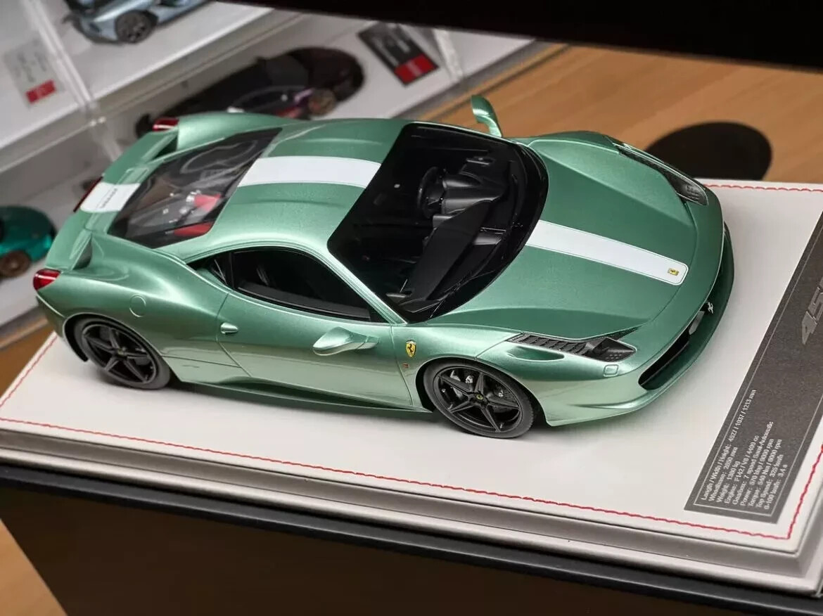 フェラーリFerrari 458 Italia リミテッドエディション 1：18 SUPER RARE* DM Dino Model 1/18 Ferrari 458 Italia Green