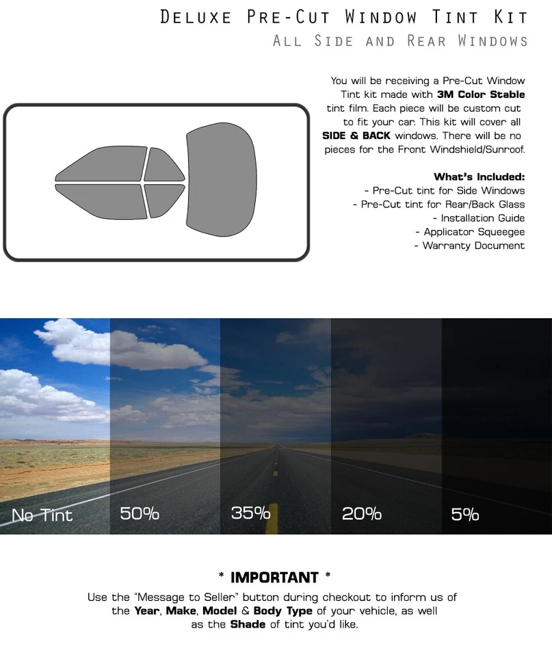 Película de vidrio tinte ventana precortada estable color 3M para Acura Legend 1990-1995 cupé Foto 3 de 4