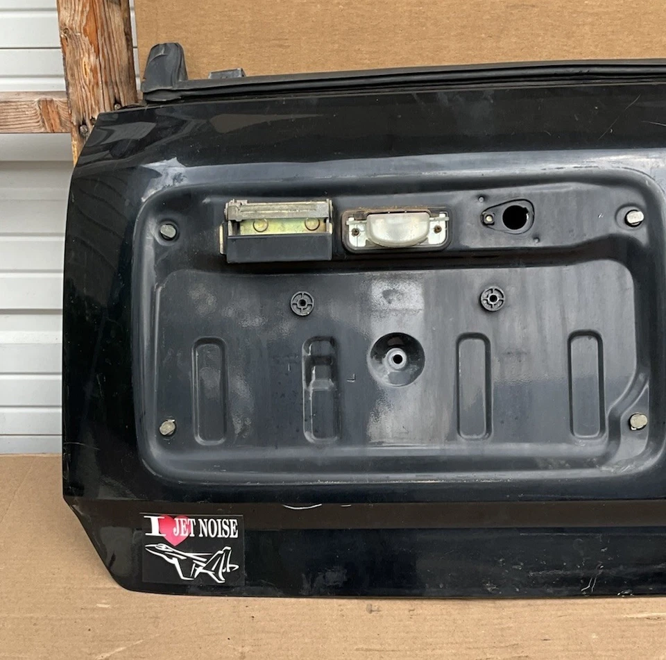 1997-2001 Honda CRV CR-V Rear Hatch Trunk Tailgate Panel Black OEM - Image 2 of 4