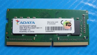HP 15m-cn0012dx ADATA 8GB 1Rx8 PC4-2400T SO-DIMM Memory RAM AO1P24HC8T1-BPGS