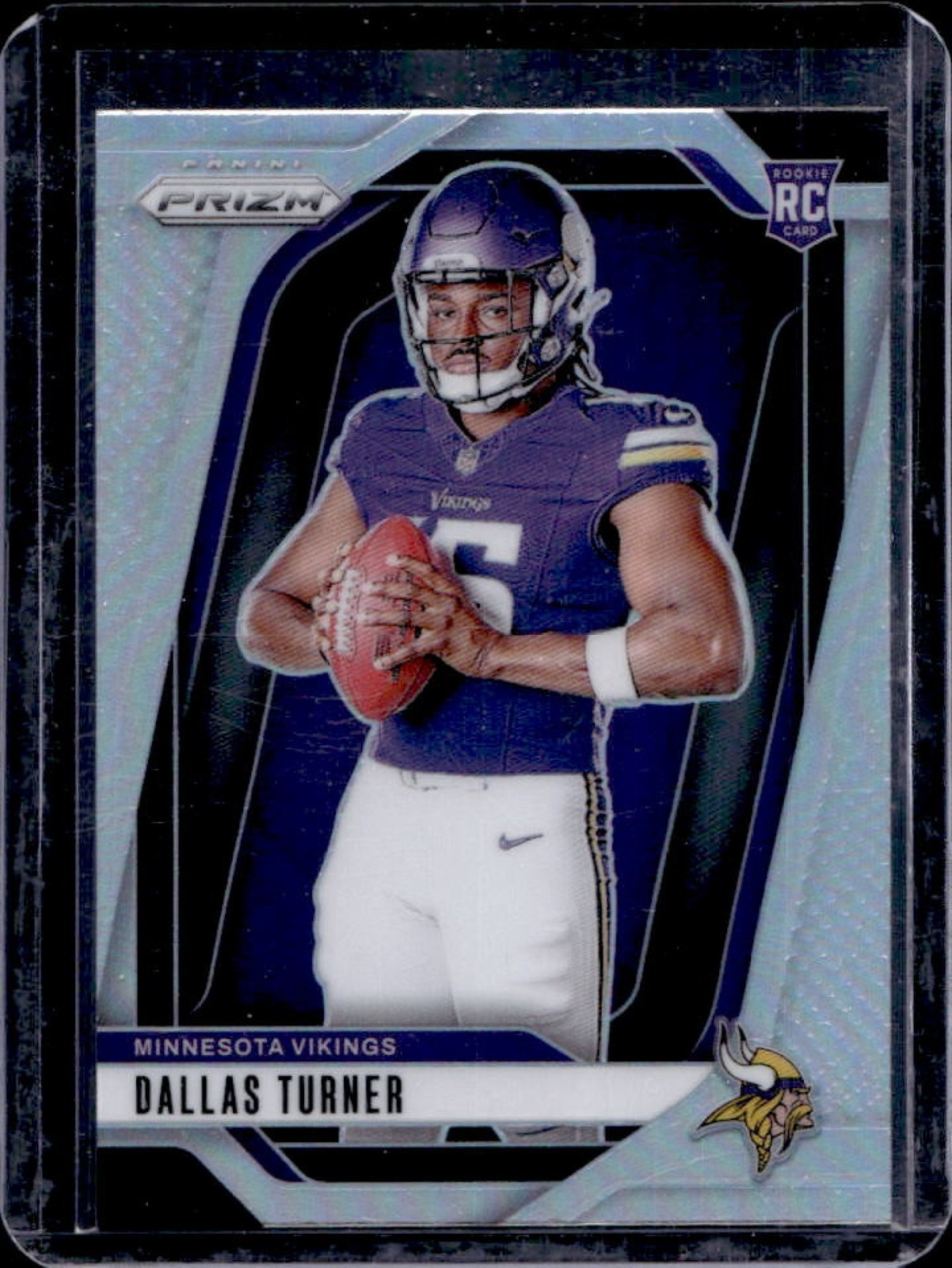Dallas Turner Panini Prizm Rookie Variation #11 Base