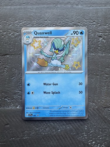Quaxwell - 083 SV: Scarlet & Violet Promo Cards #83 (2023) Promo Holo NM Pokemon