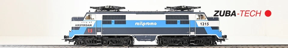 Roco 73835 E-Lok Serie 1215 "Railpromo" der NL, Digital mit Sound/ OVP - Bild 2 von 4