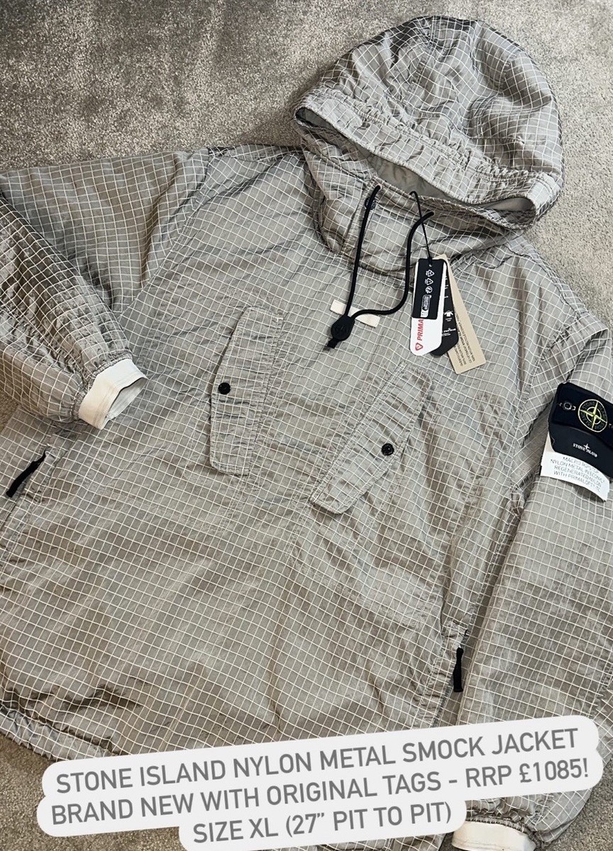 Stone Island Nylon Metal Macro Tiptop Smock Jacket, Size XL, BNWT