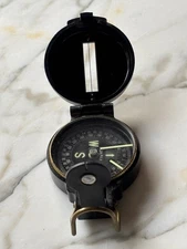 VINTAGE Engineer Directional Compass Black
