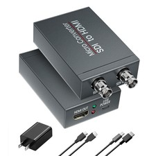 Reliable SDI to HDMI Converter with ESD Protection - Ideal for Video Production