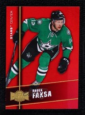 2015-16 Upper Deck Fleer Showcase Metal Universe PMG Red 89/150 Radek Faksa 0jz3