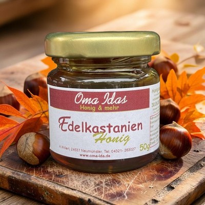 Edelkastanienhonig aus Italien Kastanienhonig Honig sortenrein Natur edelherb
