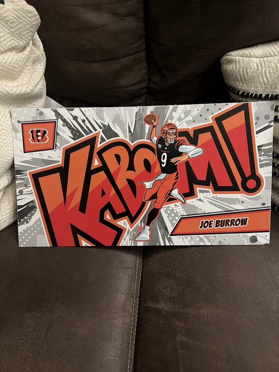 2025 Panini Absolute Oversized Kaboom Joe Burrow | eBay