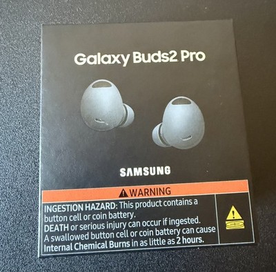 New In Sealed Factory Box - Samsung Galaxy Buds2 Pro - Graphite Black