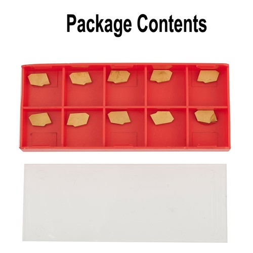 10pcs SP200 GTN-2 Grooving Cut-Off Carbide Inserts For SPB26-2/SPB32-2 - Afbeelding 4 van 22