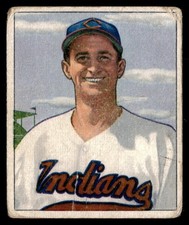 1950 Bowman James Mickey Vernon #132 Cleveland Indians Vintage Baseball