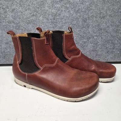 Footprints By Birkenstock Chelsea Boots Mens EU 44 US 11 Brown Leather Portugal 