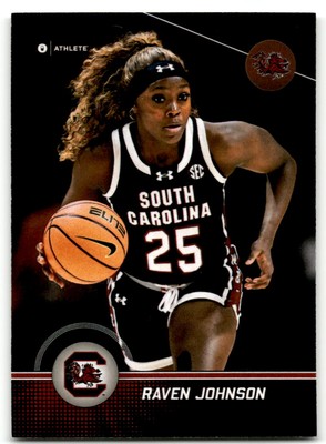 2024-25 South Carolina Women's Basketball #P-5 Raven Johnson Black
