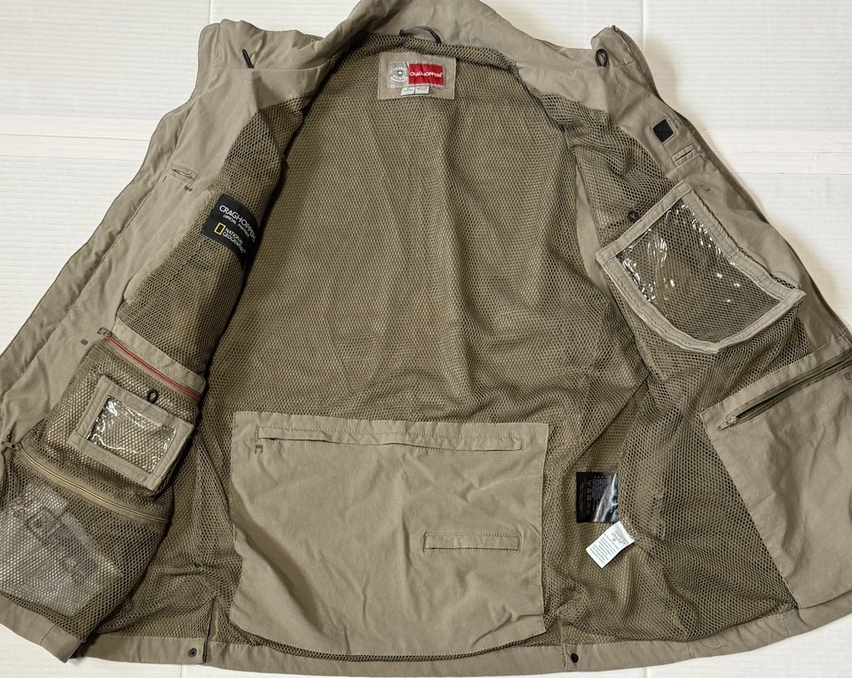 CRAGHOPPERS Nosilife - Men's Insect Shield Gray Outdoor Vest - Size X-Large - XL - Image 2 of 4