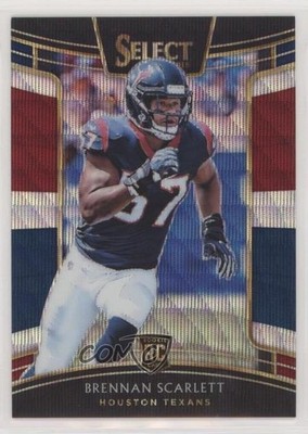 2018 Panini Select Concourse Tri-Color Prizm /199 Brennan Scarlett Rookie RC 0c2