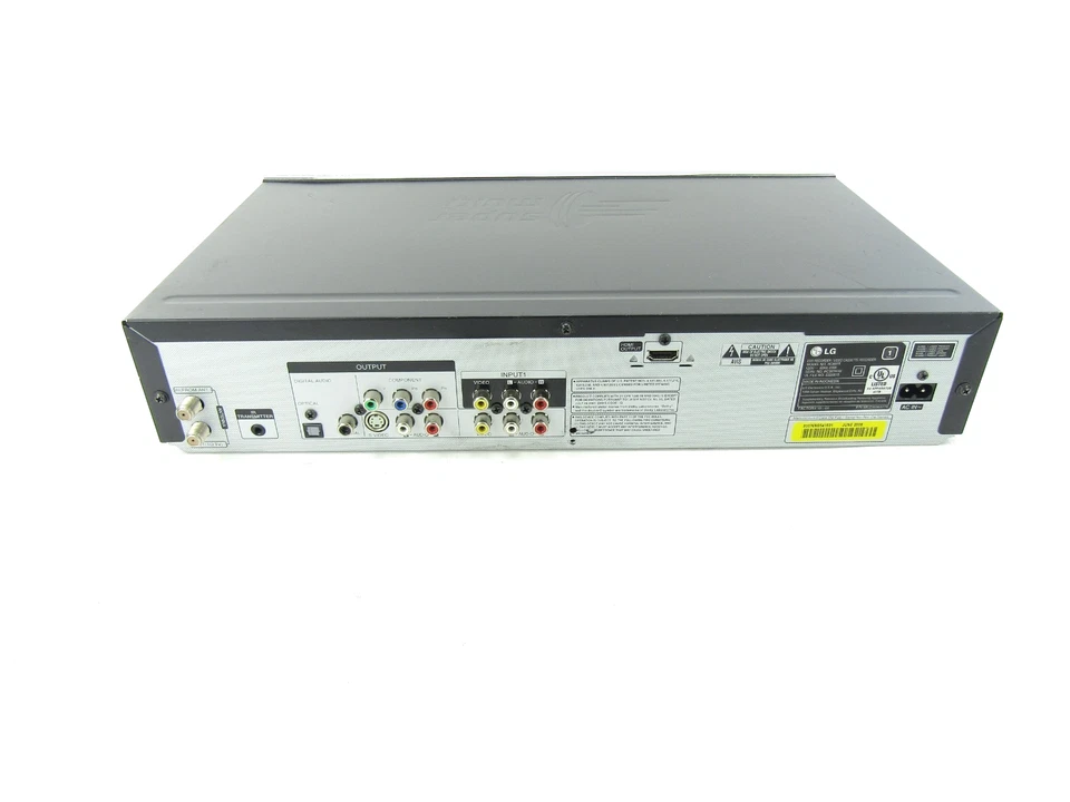 LG RC897T Super Multi DVD-Recorder VCR Combo w/ Remote Control - Image 3 of 4