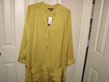 Banana Republic yellow dress Size 10 New with tag