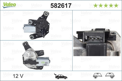 VALEO 582617 Wischermotor für ABARTH,FIAT
