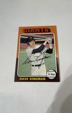 1975 Topps - Dave Kingman #156 B2