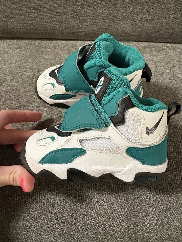 Nike Air Speed Césped Niño Pequeño 6c Zapatos Turq Verde Agua Dulce Tenis Atléticos Foto 4 de 4