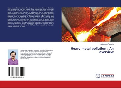 Heavy metal pollution : An overview Sainudeen Pattazhy Taschenbuch Paperback