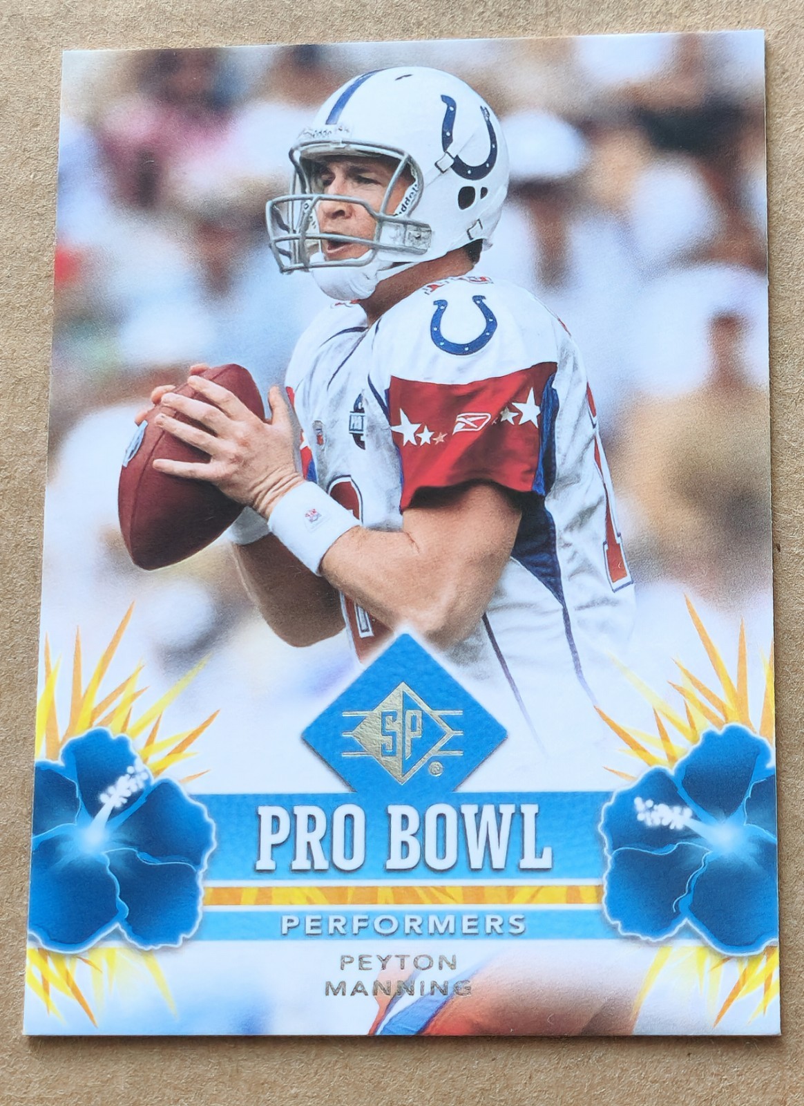 2008 SP Authentic #PBP-33 Peyton Manning Pro Bowl Performers Indianapolis Colts 