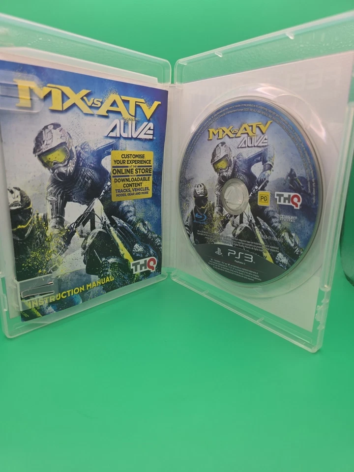 MX vs ATV: Alive - Juego Playstation 3 PS3 Completo con Manual Foto 2 de 3