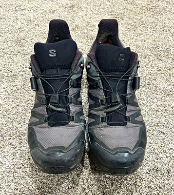 Salomon X Ultra 04 GTX Men's Hiking Shoes Black/Gray US 9.5 Medium 413851