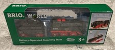BRIO World Battery operated Steaming Train 33884 NEW